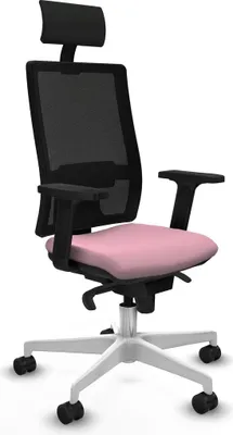 Produktbild von Bürostuhl mit Kopfstütze Piqueras y Crespo 2D026N1 Rosa