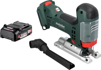 Image de Metabo STA 18 LTX 100 Scie sauteuse sans fil 18 V 100 mm Brushless + 1x batterie 2,0 Ah - sans chargeur