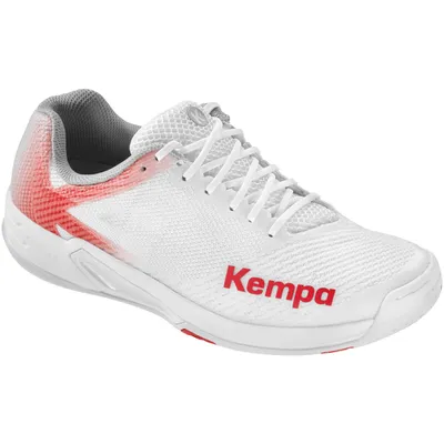 Image de Kempa Wing 2.0 Women chaussures de handball femmes blanc rouge taille 37