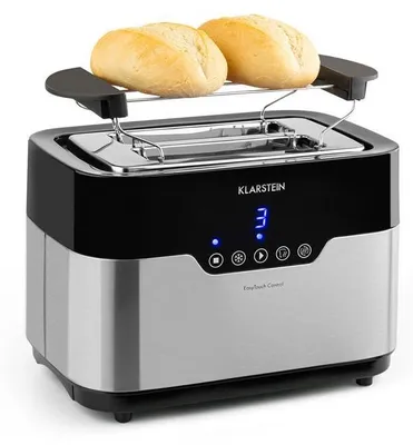 Zdjęcie produktu dla KlarsteinToster, Arabica, 920W, wyświetlacz LED, sterowanie dotykowe, stal nierdzewna