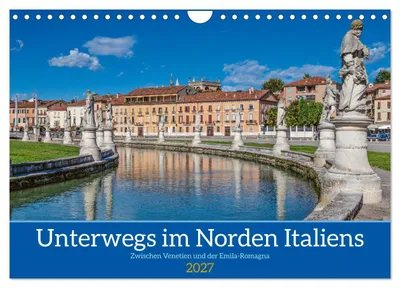Immagine prodotto di In viaggio nel Nord Italia (calendario da parete 2027, formato DIN A4 orizzontale), calendario mensile CALVENDO