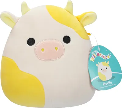 Image de Jazwares Squishmallows Plüschfigur Yellow and White Cow Bodie 18 cm