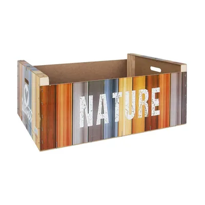 Image de Boîte de rangement Confortime Nature Wood (58 x 39 x 21 cm)