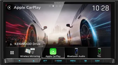 Produktbild von Kenwood Wyświetlacz samochodowy z radiem i nawigacją GPS 2-DIN Dab+