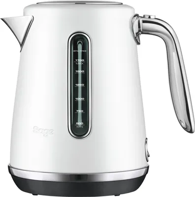 Produktbild von Sage the Soft Top, 1,7 l, 2400 W, Silber, Weiß, Edelstahl, Wasserstandsanzeige, Drahtlos