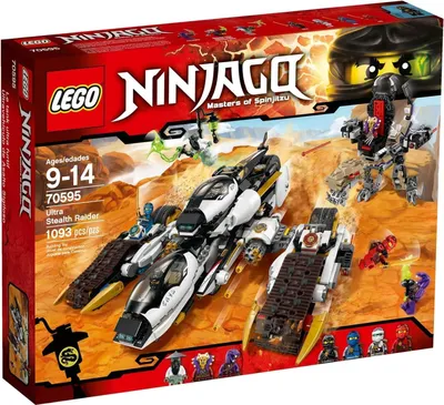 Zdjęcie produktu dla LEGO NINJAGO Ultra Stealth Raider, Zestaw do budowania, 9 lat(a), 1093 szt., 1,74 kg
