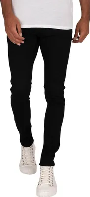 Produktbild von Jack & Jones Herren Liam Original 009 Röhrenjeans, Schwarz 30W x 34L