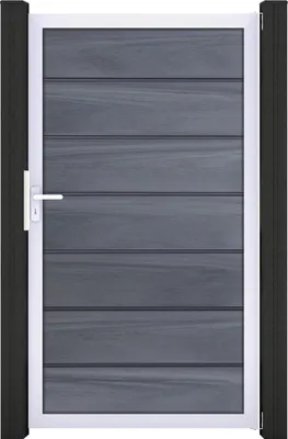 Produktbild von GroJa Solid Grande Premium Tor Sondermaß max. 150x180cm Aluminiumrahmen Bi-Color co-extrudiert