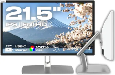 Image de JAPANNEXT JN-IPS2152FHDR-C65W-FLD-T JAPANNEXT 54,6cm JN-IPS2152FHDR-C65W-FLD-T HDMI/DP Touch FHD