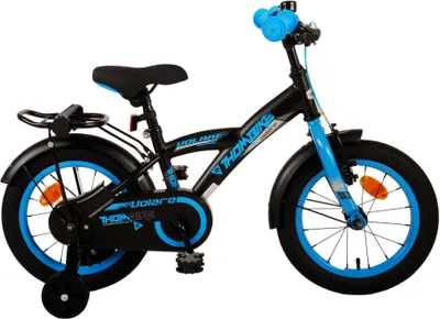 Obrázok produktu pre Volare 21370, Mestský bicykel, Deti, Samec, Čierna, Modrá, 35,6 cm (14"), Reťaz