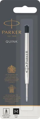 Image de Parker - Cartouche de recharge - noir - encre gel - moyenne