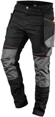 Produktbild von Pracovné nohavice slim fit strihu, odnímateľné vrecká, model HD, veľkosť L/52, NEO