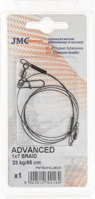 Produktbild von Jmc Adventure Titanium Vorfach 1X7 Advanced, 23Kg, 65 Cm