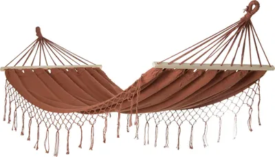 Zdjęcie produktu dla Hamak ogrodowy BOHO Milos 200x100 cm karmelowy