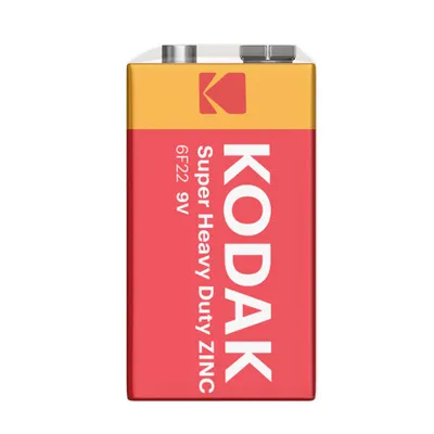 Immagine prodotto di Batteria Kodak SUPER HEAVY al cloruro di zinco da 9V
