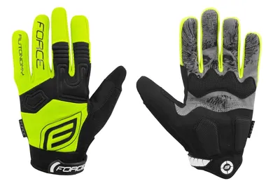 Obrázok produktu pre Rukavice FORCE MTB AUTONOMY. fluor +15 °C a viac : Veľkosť - M Veľkosť: M