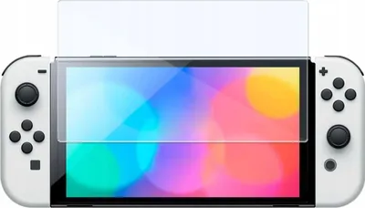 Zdjęcie produktu dla Szkło Hartowane 9H Do Nintendo Switch Oled 7"