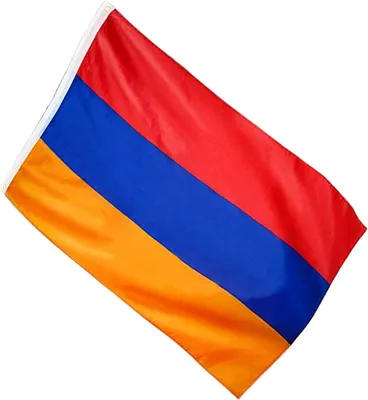 Zdjęcie produktu dla 2 flagi Armenii – Flaga Armenii – Jerraguyn – Erraguyn – 150/90 cm – 2 sztuki – poliester – z 2 oczkami – CHPN
