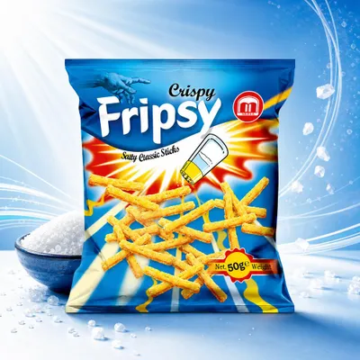 Produktbild von Fripsy Crispy Sticks Salty Classic Flavour 50g