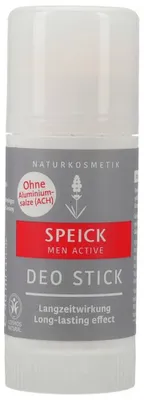 Obrázok produktu pre Speick 386, Muži, Deodorant, Tyč, 40 ml, Normálna pleť, Hlinitá soľ, Paraben