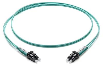 Image de Corning Câble patch fibre optique LC/LC OM3 50/125,3m,turquoise F050502T2Z20003M (F050502T2Z20003M)