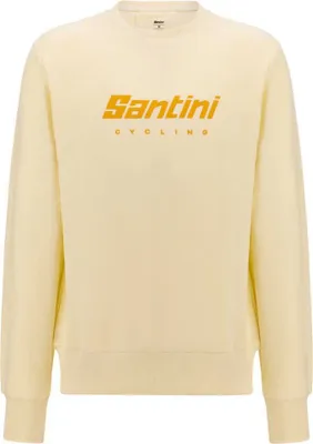 Immagine prodotto di Felpa con logo Santini Beige XL Uomo Beige XL