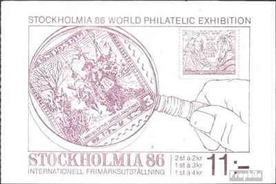 Produktbild von Briefmarken Schweden 1985 Mi MH111 (kompl.Ausg.) postfrisch STOCKHOLMIA 86