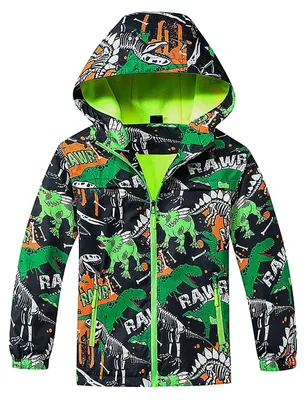 Imagen del producto de Chaqueta impermeable para niños con forro de forro polar