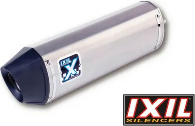 Obrázok produktu pre IXIL Hexoval zadný tlmič z nehrdzavejúcej ocele / koncovka čierna