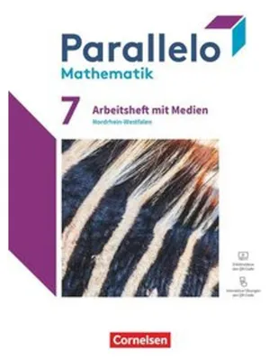 Obrázok produktu pre Parallelo 7. Schuljahr - Nordrhein-Westfalen - Ausgabe 2022 - Arbeitsheft mit Medien und Lösungen