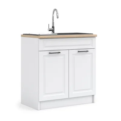 Obrázek produktu pro Kuchyňská skříňka dřezová 80 cm - MAD ZL80 2D1B