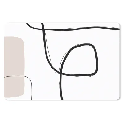 Produktbild von MuchoWow® Mauspad Mousepad Abstrakt - Pastell - Minimalismus 27x18 cm - Mousepads - Maus Mat - Pad - Mausunterlage - Büroartikel - Desk Matten