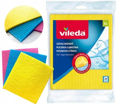 Produktbild von Vileda Pucerka Universal Schwammtuch Super Saugfähig