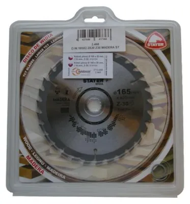 Image de Lame de scie, Ø 165 x 20 mm, R. 16 mm, Z-30, STAYER