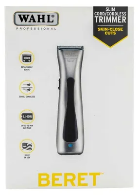 Produktbild von Wahl 08841-66 Trimmer ProLithium Beret Haarschneidemaschine, silver/black