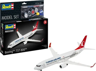 Immagine prodotto di Revell Model Set Boeing 737-800 "Turkish Airlines" 1:144