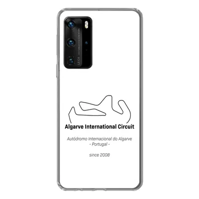 Produktbild von MuchoWow® Handyhülle Schutzhülle Hülle für Huawei P40 Pro Formel 1 - Portimao - Rennstrecke Silikon Softcase Handy Hülle - Schutz