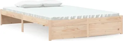 Produktbild von vidaXL Massivholzbett ohne Matratze 120x200 cm