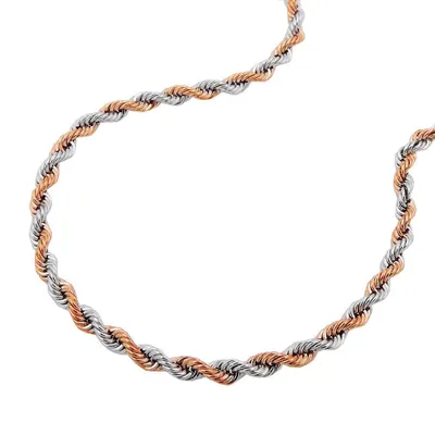 Produktbild von Kette 2mm Kordelkette bicolor 9Kt GOLD 45cm gold 2mm