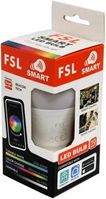 Produktbild von LED-Glühlampe FSL SMART LED BULB HOMCLOUD A60S RGB 10W E27