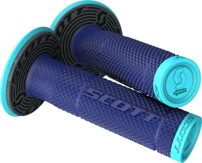 Produktbild von Scott SX II Plus Donut Motocross Griff, blau, Einheitsgröße