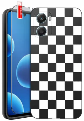 Productafbeelding van Hoesje voor Motorola G06 | G06 Power | DESIGN | Siliconen mat hoesje + beschermglas 9H