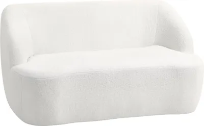 Produktbild von HOMCOM Sofa 2-Sitzer 142 cm Couch Polstersofa mit Armlehne, geschwungenem Design
