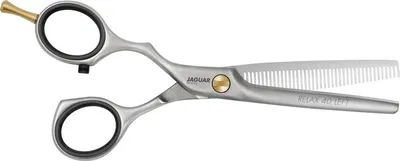 Imagen del producto de Tijeras Jaguar HS, modelo 5.25, número de artículo 839525, para peinar y alisar, lado izquierdo, tijeras de modelado