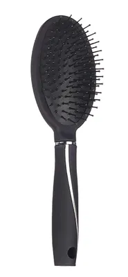 Produktbild von HAARBÜRSTE 25cm Massagebürste Noppenbürste Haarbürsten Entwirrbürste Bürste Kamm (Schwarz-15)