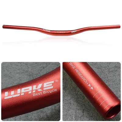 Produktbild von Fahrradlenker Ø31,8mm | 780mm | Rot Mountainbike Lenker MTB Lenker Fahrrad Lenker Fahrrad Riser Bar