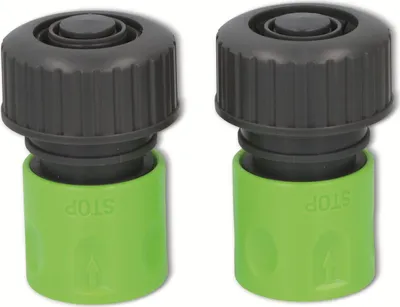 Image de KINZO Raccord de tuyau d'arrosage, 3/4 ", 2 pièces