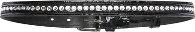 Immagine prodotto di Cintura Imperial Riding IRHOlania nera con pietre d'argento, misura:105 cm