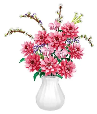 Produktbild von WOMA Blumenstrauß Klemmbausteine Dekoset W11341