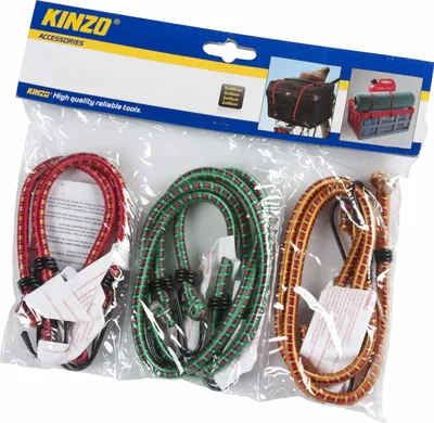 Obrázek produktu pro Pásky na zavazadla 30/45/60 cm, 6 ks KINZO